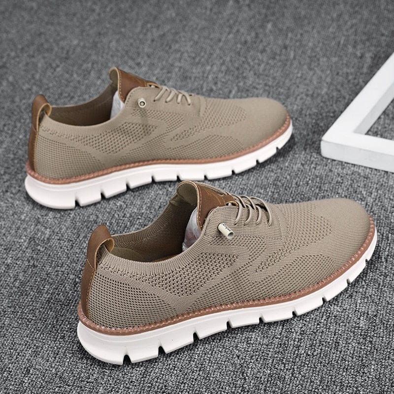Men's Orthopedic Shoes with Cushioned Insole and Flexible Sole