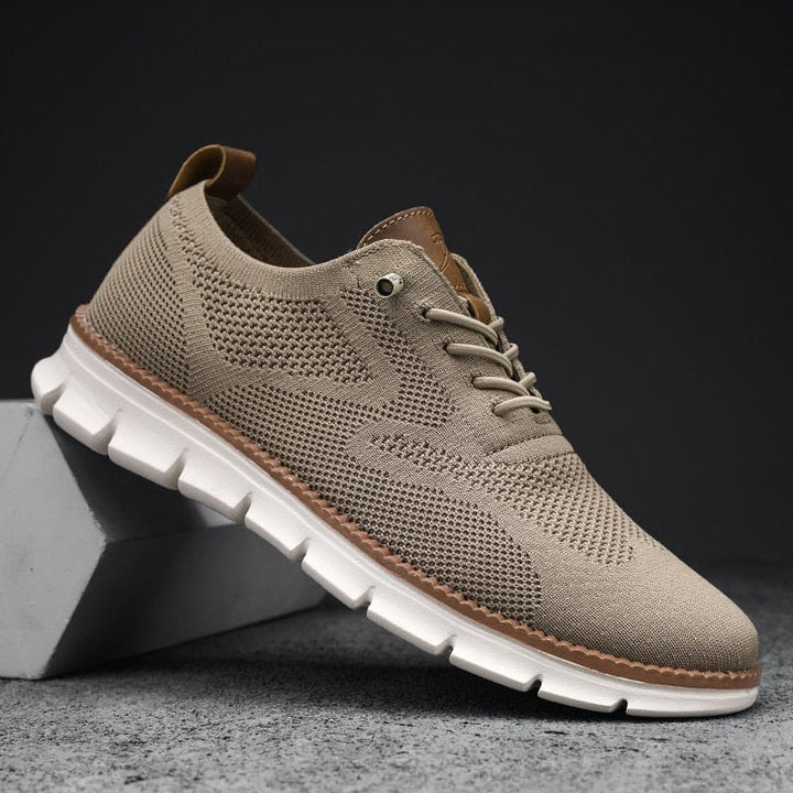 Men's Orthopedic Shoes with Cushioned Insole and Flexible Sole