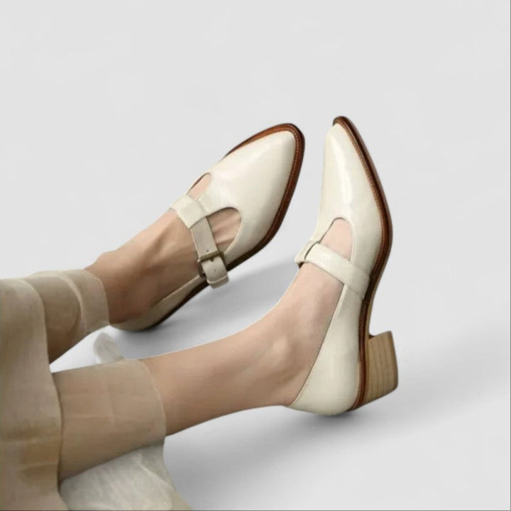 Women's Orthopedic Mary Jane Shoes with Cushioned Insole and Adjustable Strap