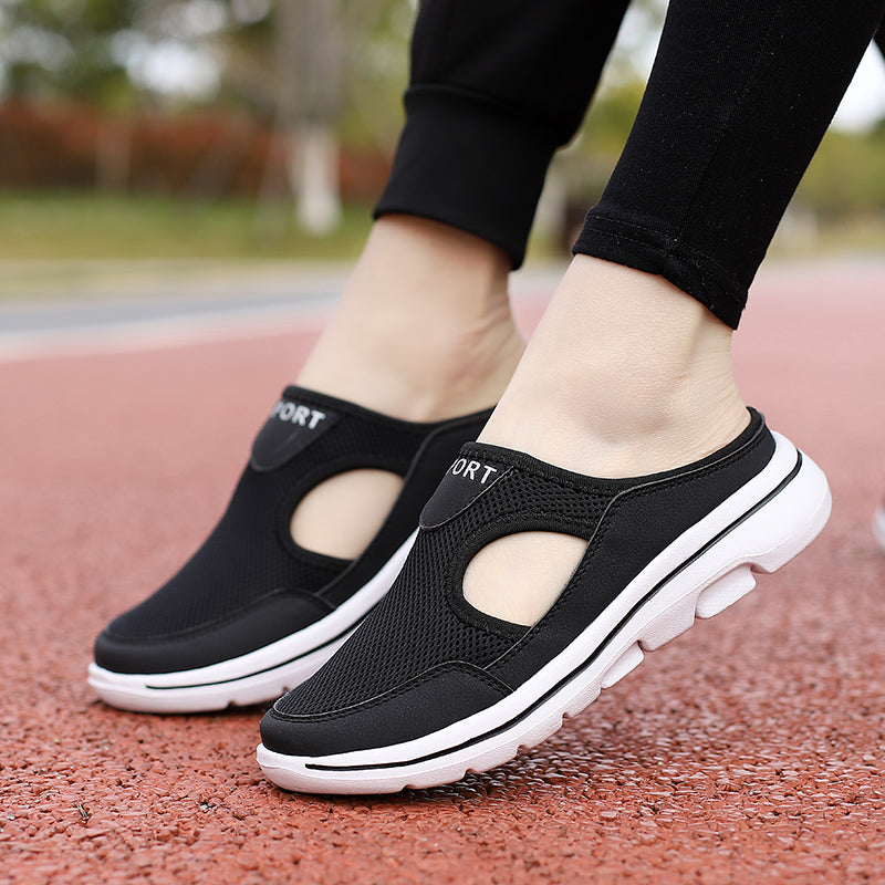 Men's Slippers with Orthopedic Sole and Adjustable Support
