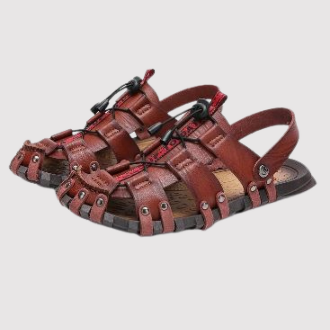 Men's Orthopedic Sandals with Non-Slip Sole and Breathable Upper