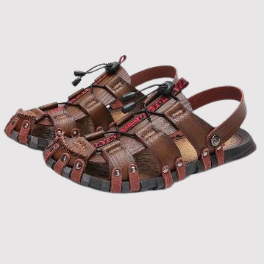 Men's Orthopedic Sandals with Non-Slip Sole and Breathable Upper