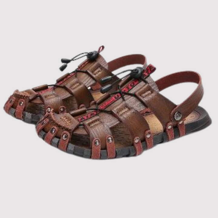 Men's Orthopedic Sandals with Non-Slip Sole and Breathable Upper