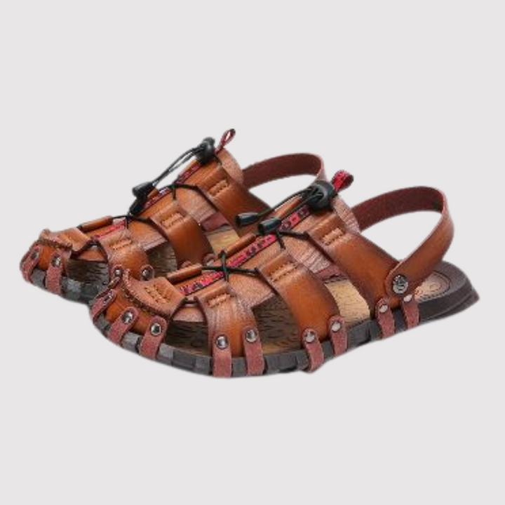 Men's Orthopedic Sandals with Non-Slip Sole and Breathable Upper