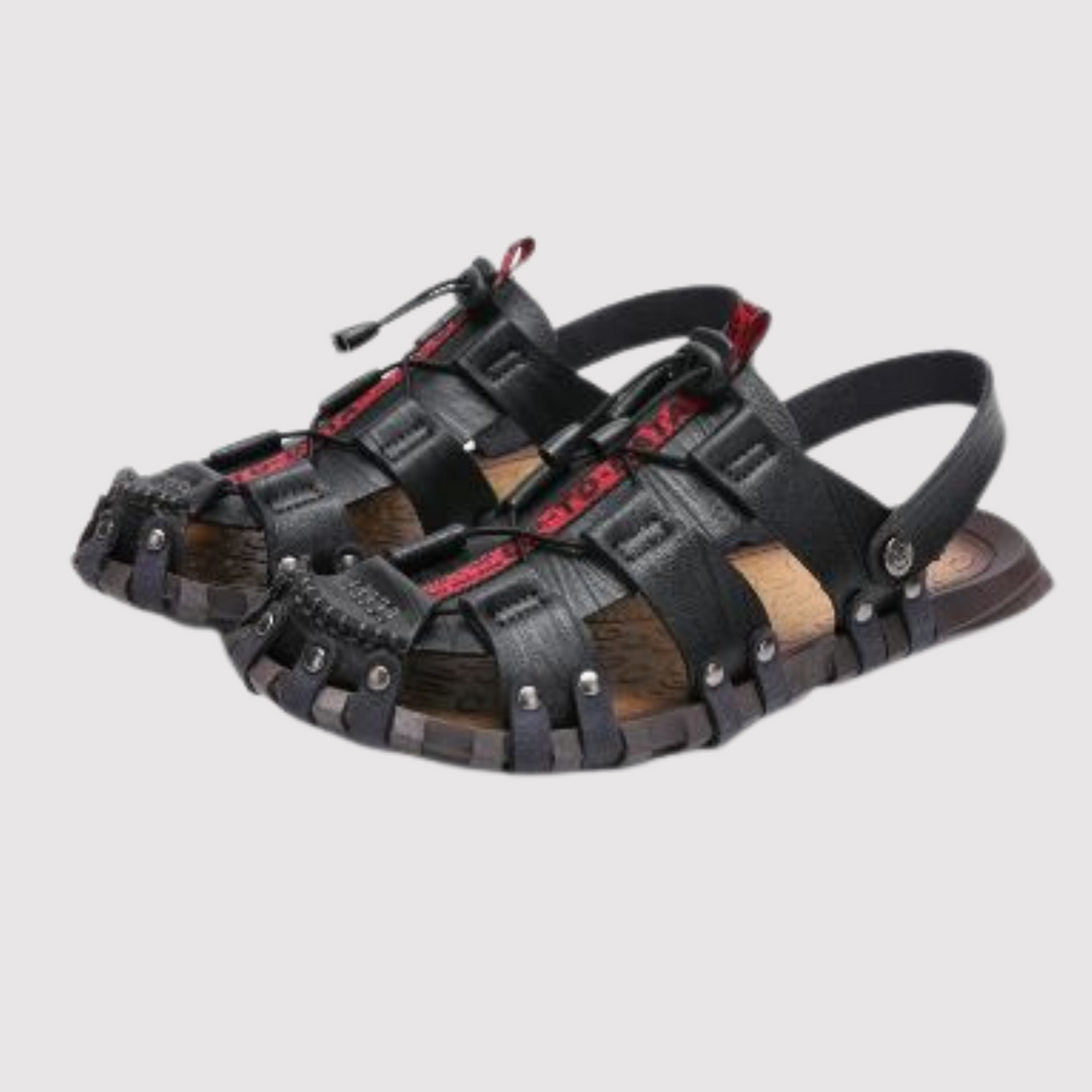 Men's Orthopedic Sandals with Non-Slip Sole and Breathable Upper