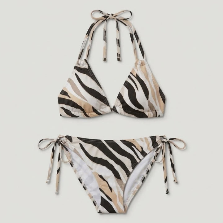 Sienna | Halter Tie Bikini Set