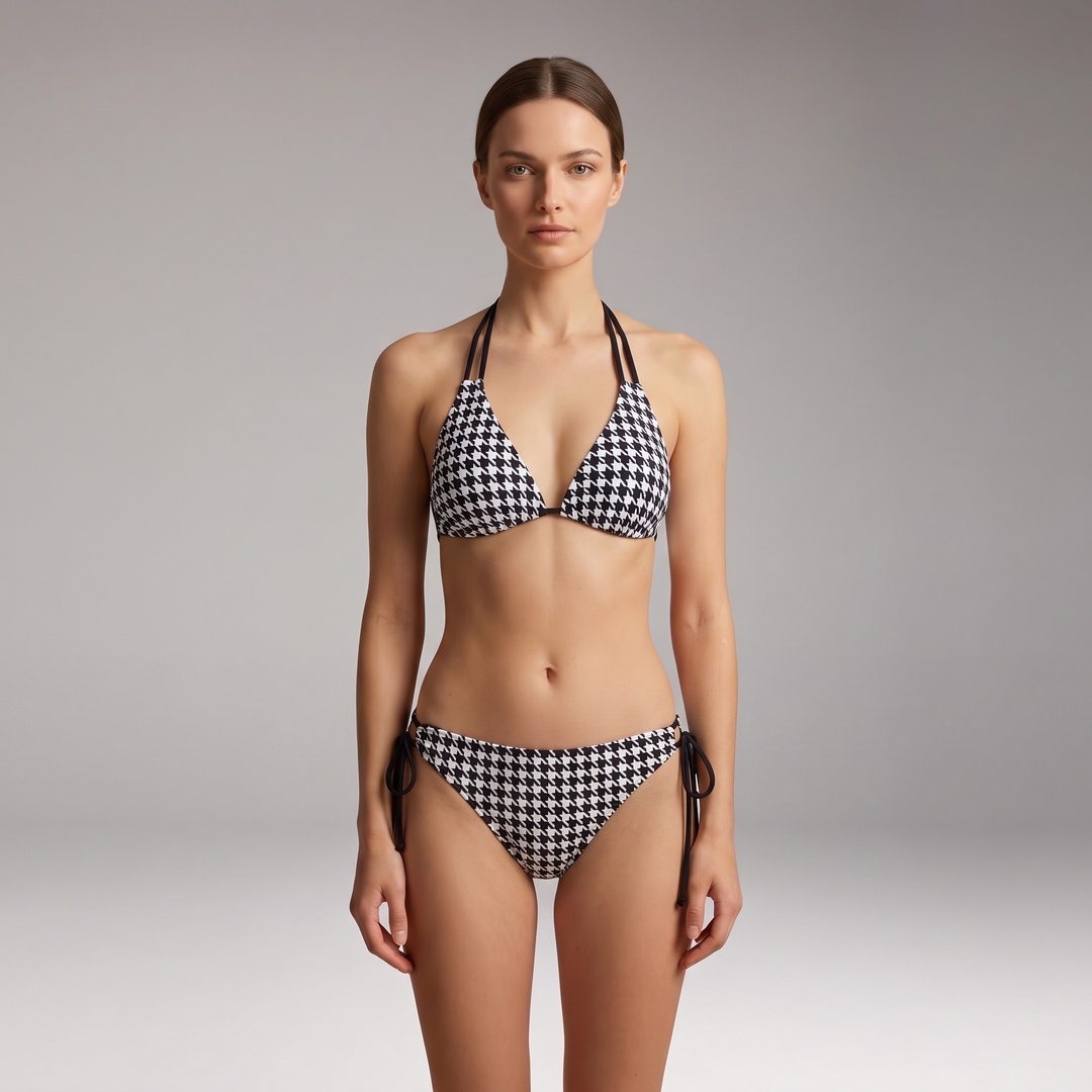Sienna | Halter Tie Bikini Set