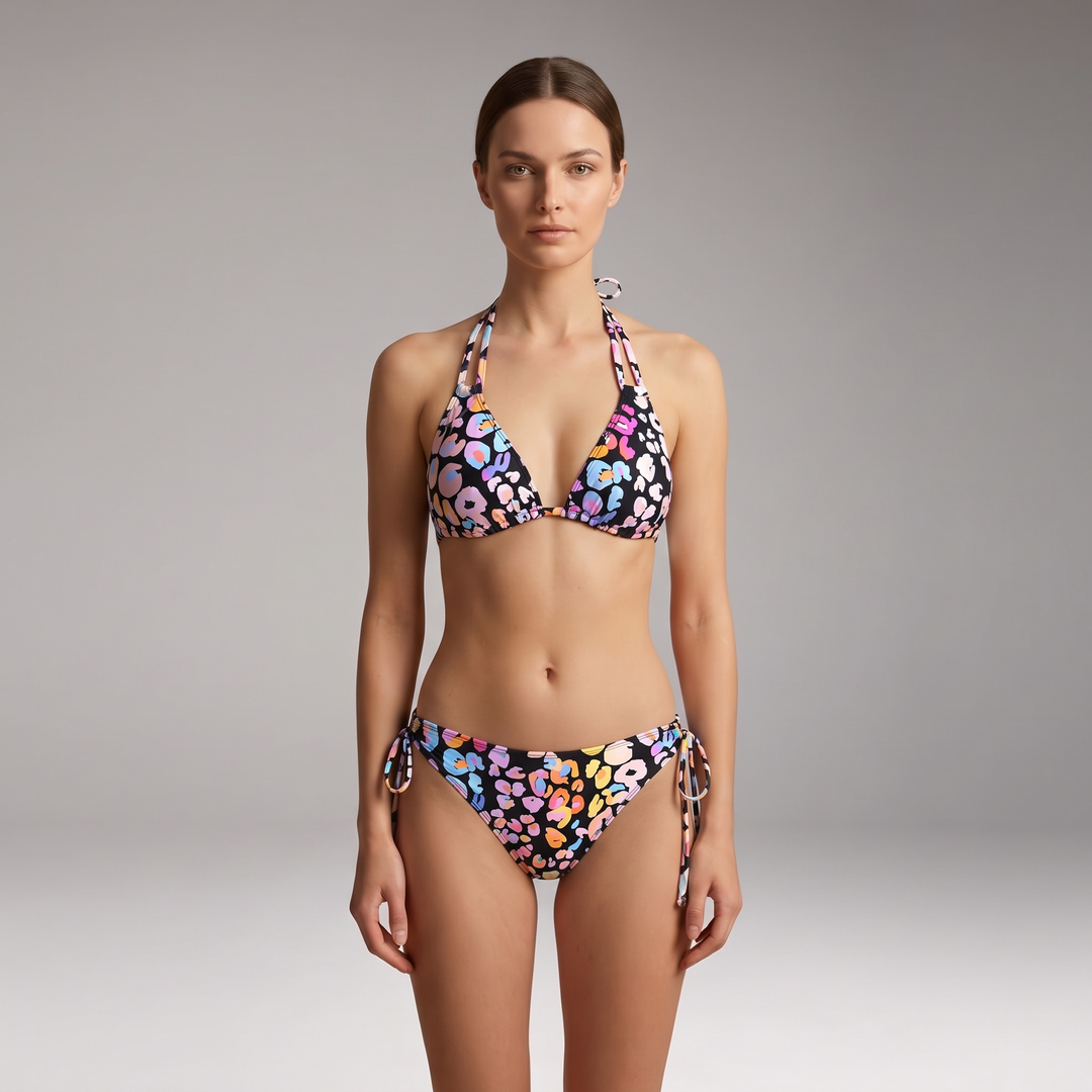 Sienna | Halter Tie Bikini Set