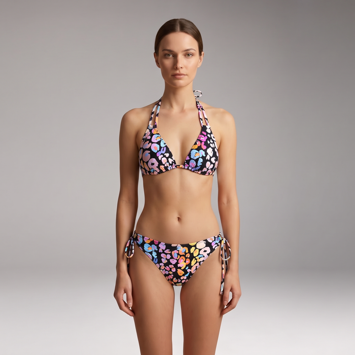 Sienna | Halter Tie Bikini Set