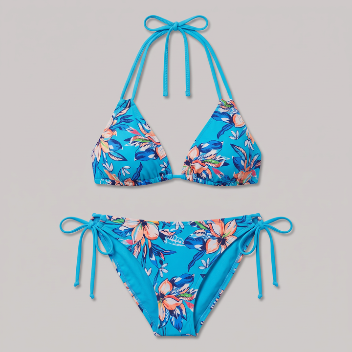 Sienna | Halter Tie Bikini Set
