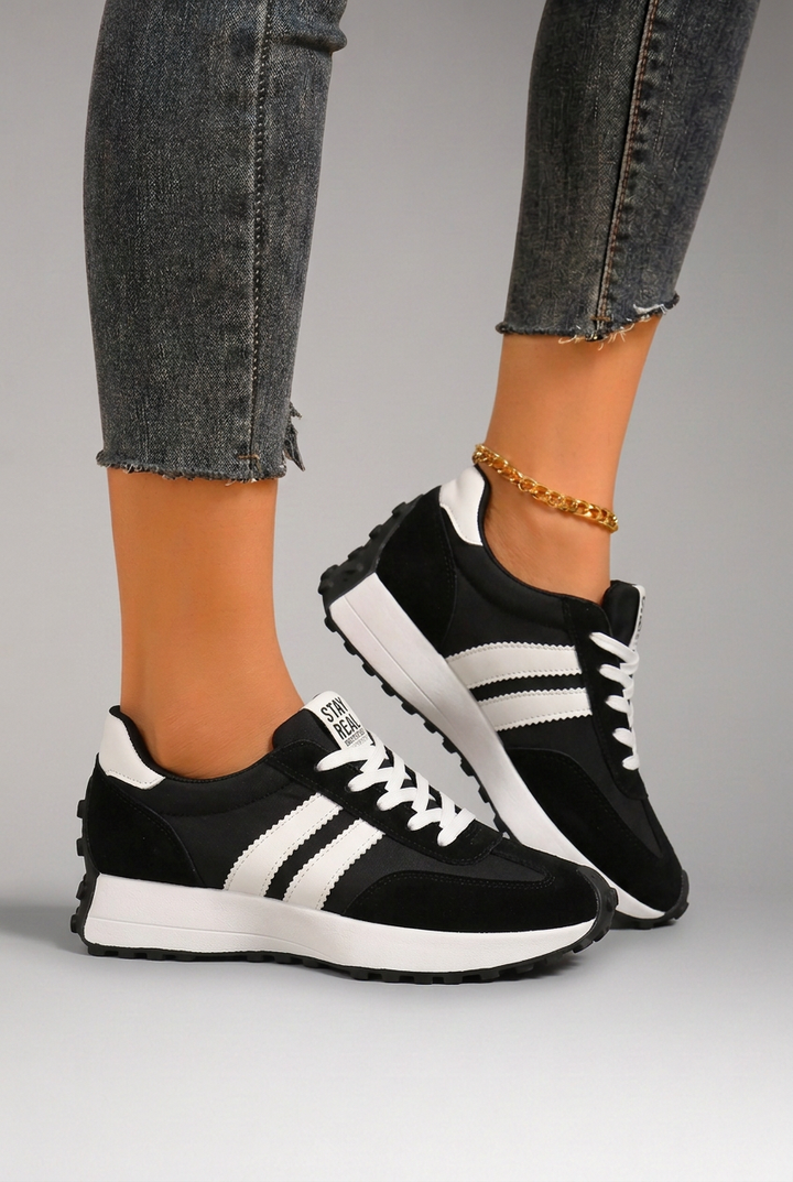 Women's Orthopedic Sneakers with Arch Support and Padded Uppers