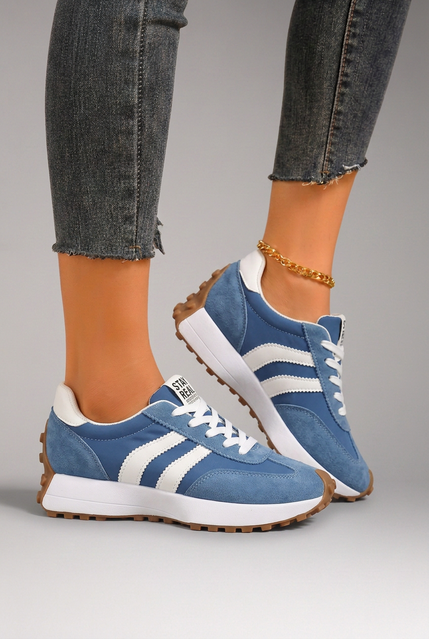 Women's Orthopedic Sneakers with Arch Support and Padded Uppers