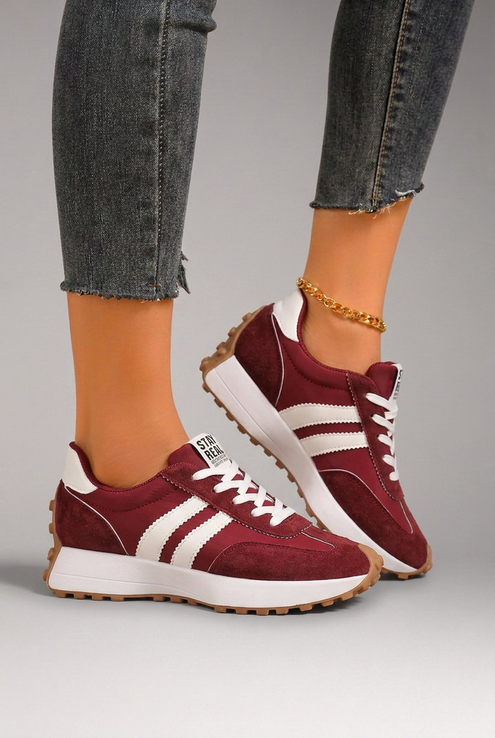 Women's Orthopedic Sneakers with Arch Support and Padded Uppers