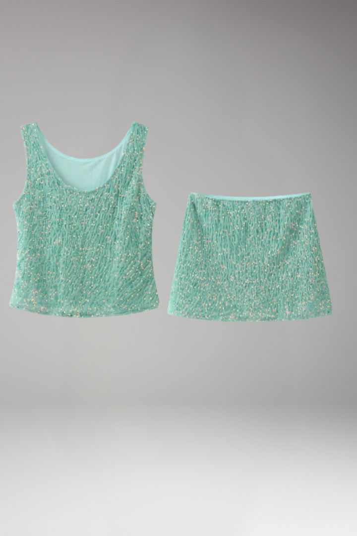 Women's Co-ord Set with Scoop Neckline for Everyday Wear