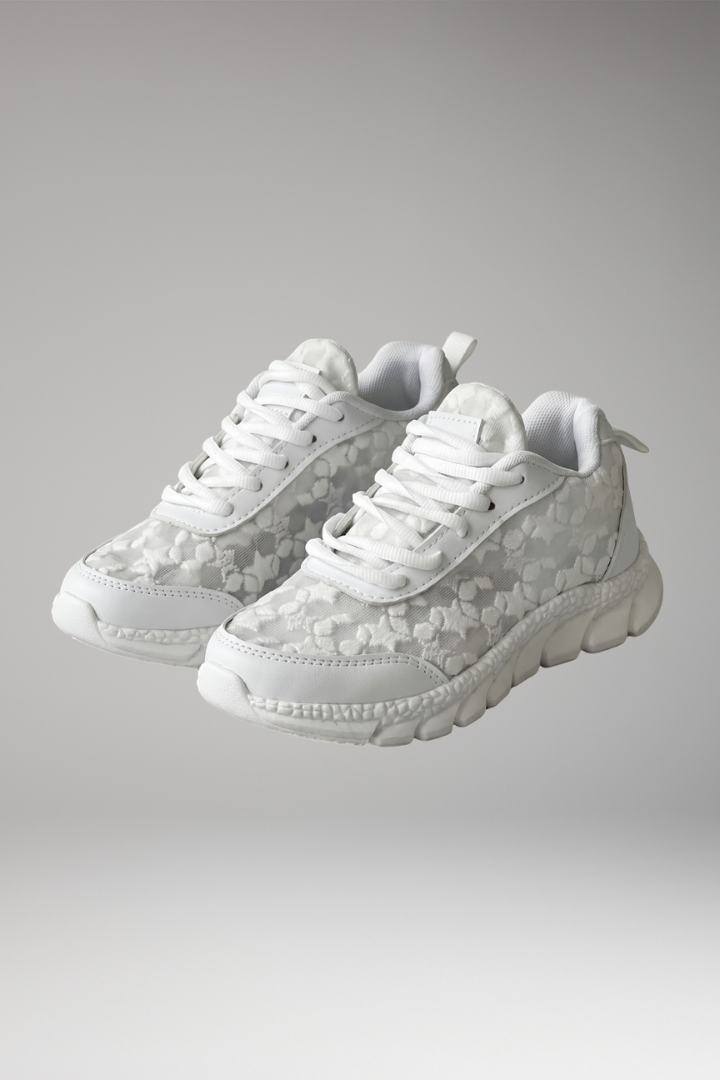 Women's Comfortable Sneakers with Cushioned Insole and Non-Slip Sole