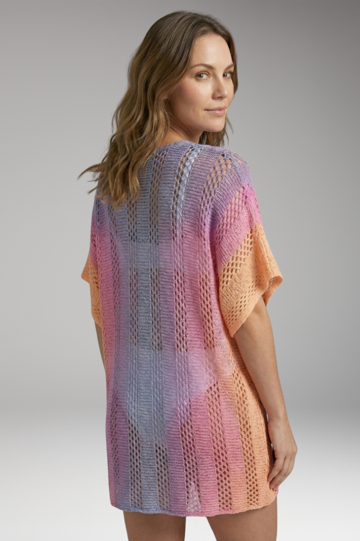 Women's Cover'Up with Crochet and V'Neck