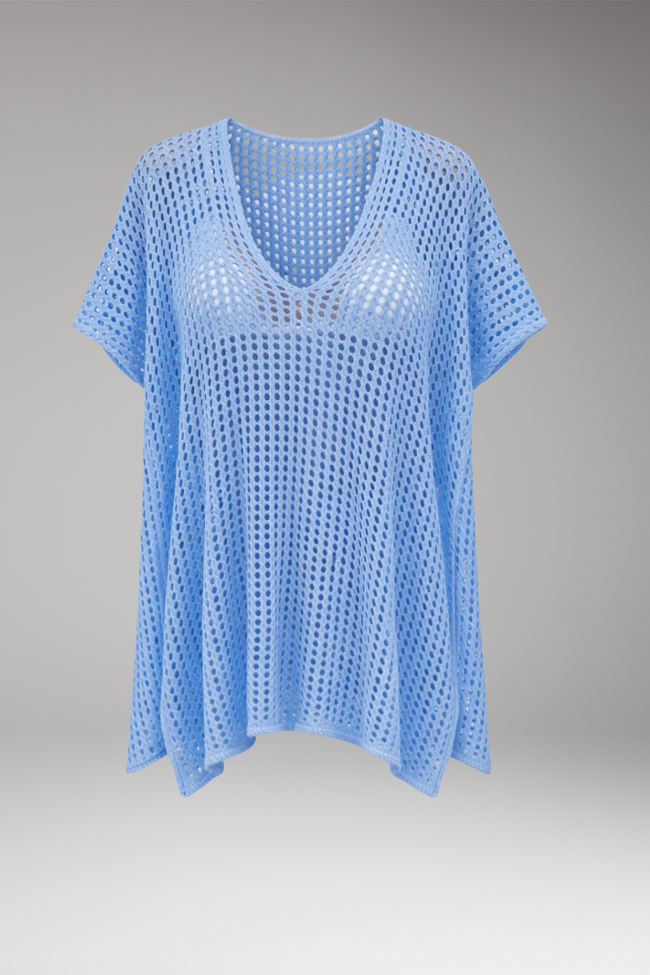 Women's Cover'Up with V'Neck and Adjustable Side Ties