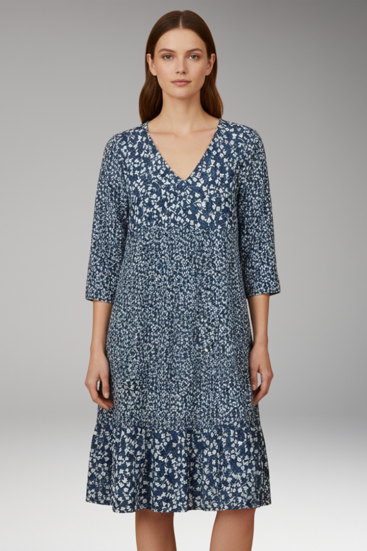 Women's Day-to-Night Midi Dress with Elegant Design and Versatile Fit