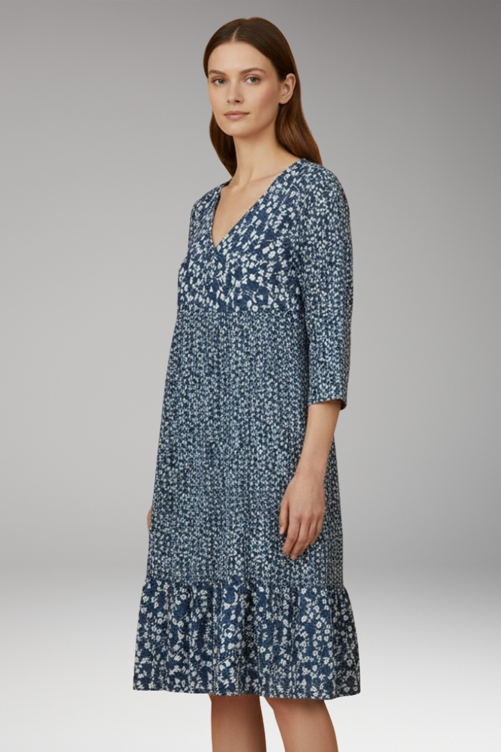 Women's Day-to-Night Midi Dress with Elegant Design and Versatile Fit