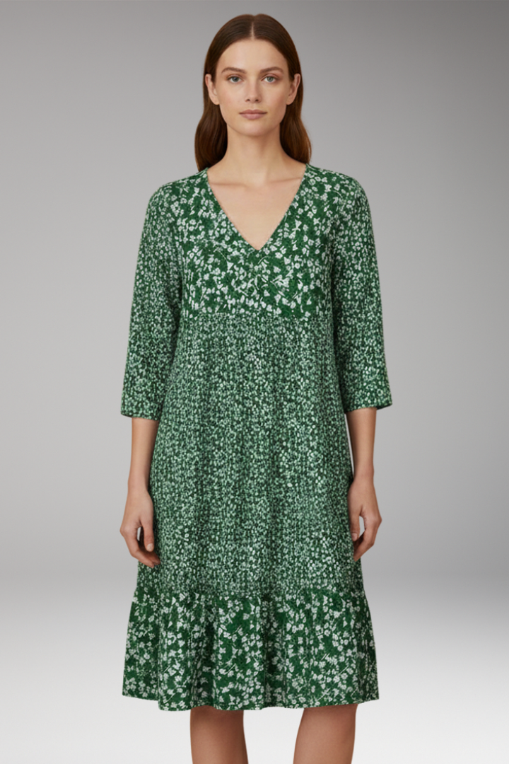 Women's Day-to-Night Midi Dress with Elegant Design and Versatile Fit