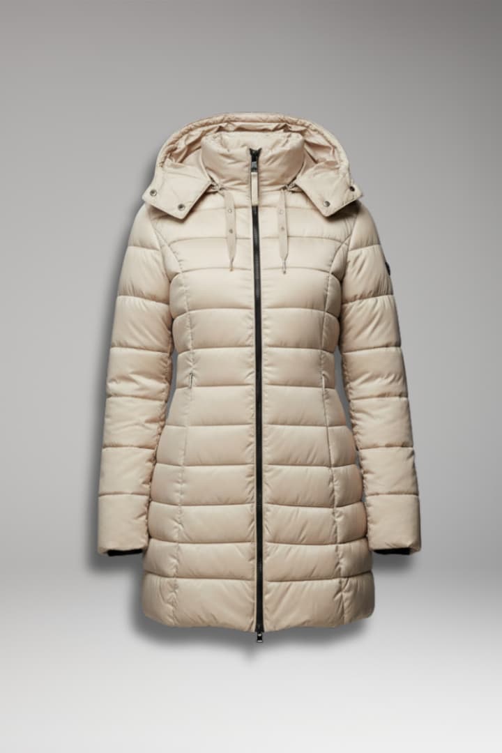 Women's Jacket with Hood and Zipper