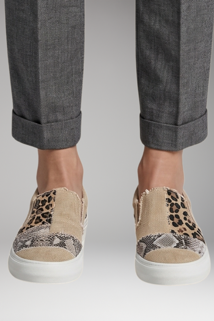 Women's Loafers with Orthopedic Sole and Slip-On Design