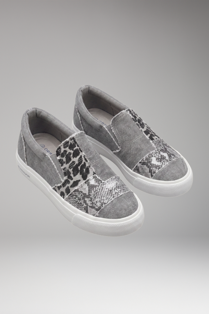 Women's Loafers with Orthopedic Sole and Slip-On Design