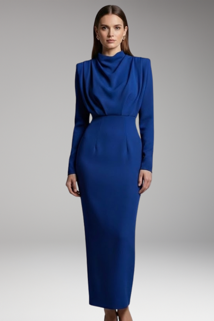 Women's Maxi Dress with Classic Design and Fit