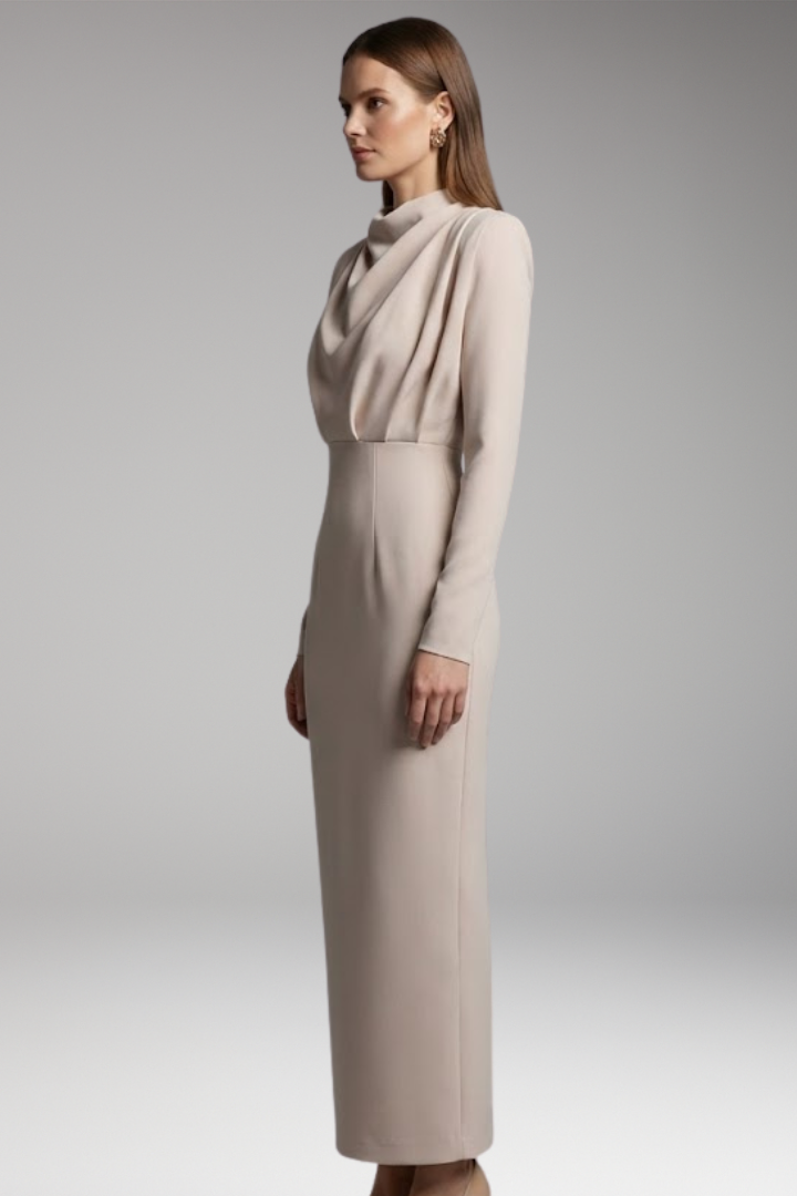 Women's Maxi Dress with Classic Design and Fit