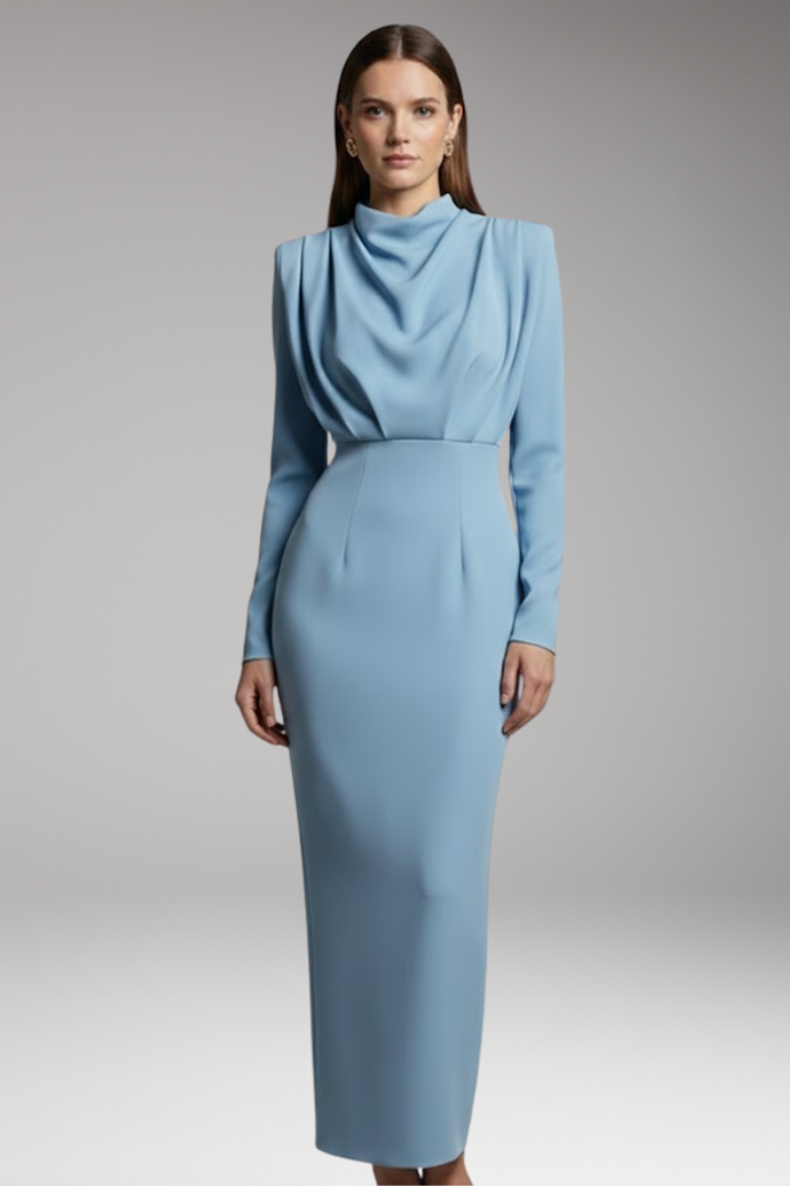 Women's Maxi Dress with Classic Design and Fit