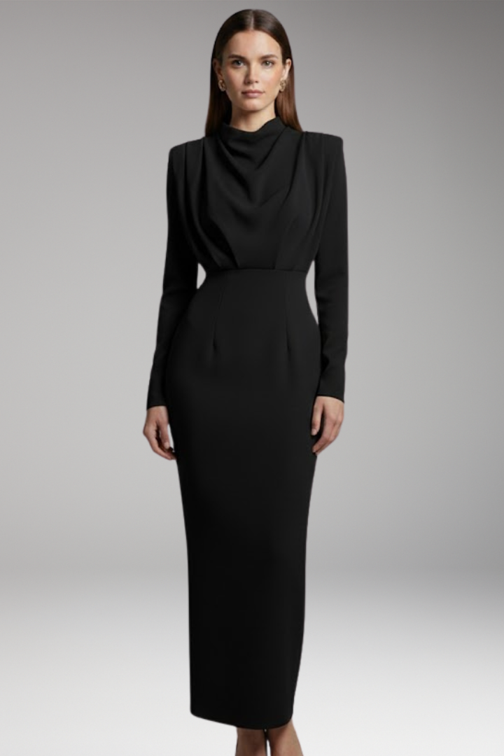 Women's Maxi Dress with Classic Design and Fit