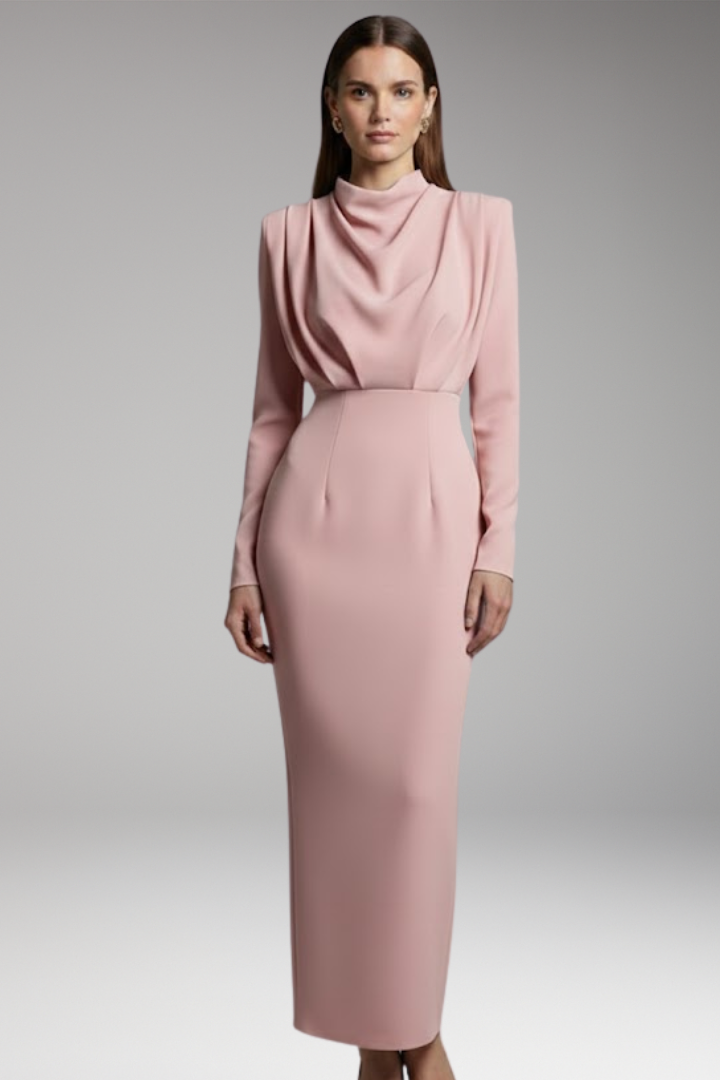 Women's Maxi Dress with Classic Design and Fit
