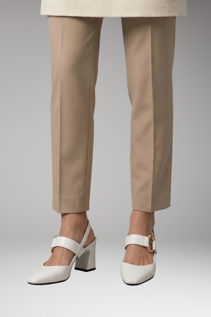 Women's Orthopaedic Comfort Heels with Arch Support and Non-Slip Sole
