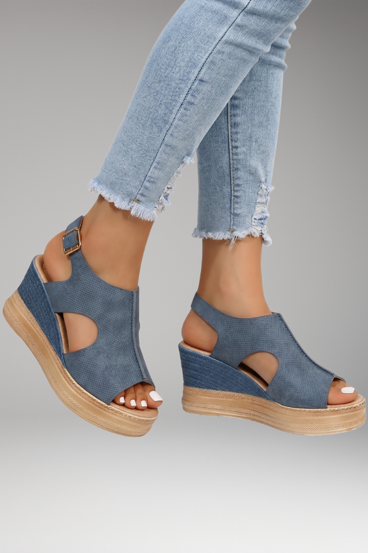 Women's Orthopaedic Sandals with Adjustable Straps and Cushioned Soles
