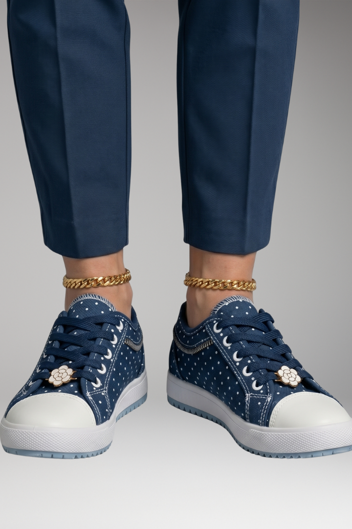 Women's Orthopaedic Sneakers with Arch Support and Cushioned Sole