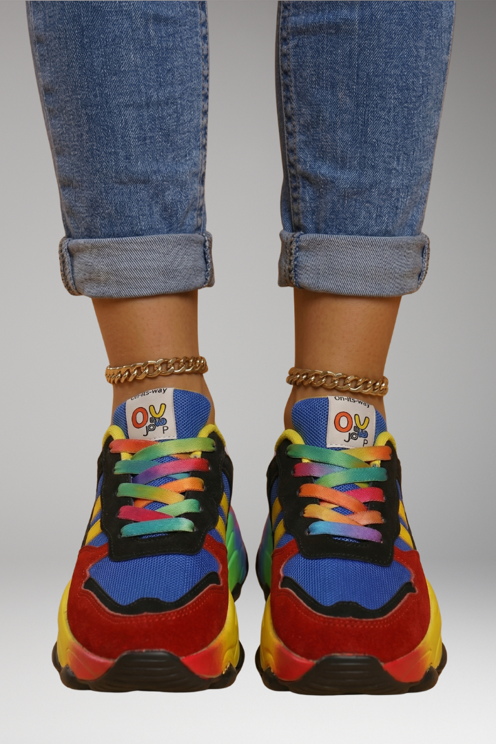 Women's Orthopedic Sneakers with Cushioned Sole and Breathable Design