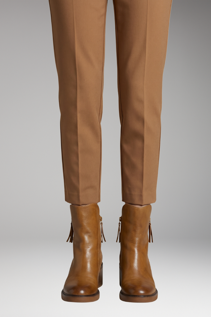 Women's Orthopedic Boots with Block Heels and Side Zippers