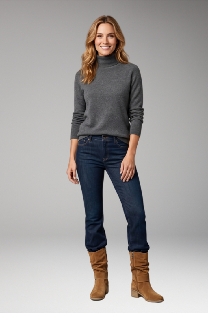 Women's Orthopedic Boots with Side Zippers and Slouchy Fit