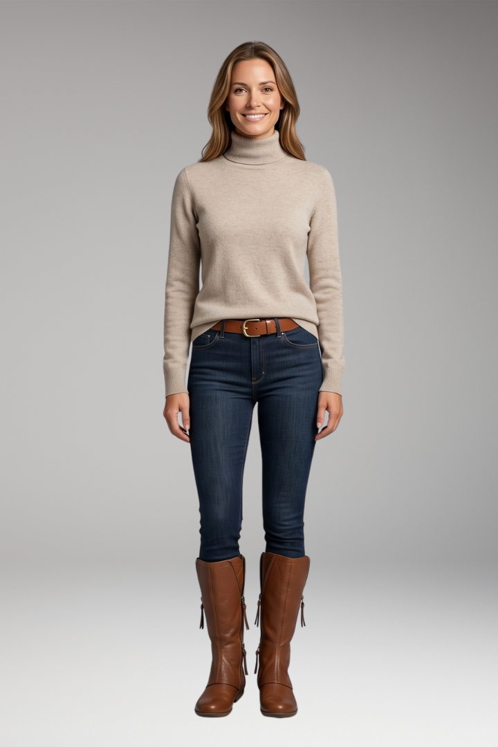 Women's Orthopedic Boots with Stable Support and Timeless Design