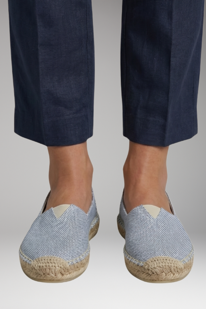 Women's Orthopedic Espadrilles with Woven Sole and Tailored Fit