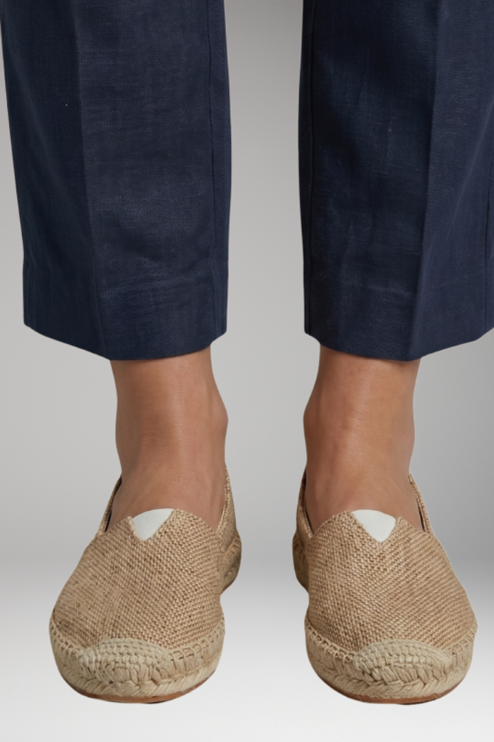 Women's Orthopedic Espadrilles with Woven Sole and Tailored Fit