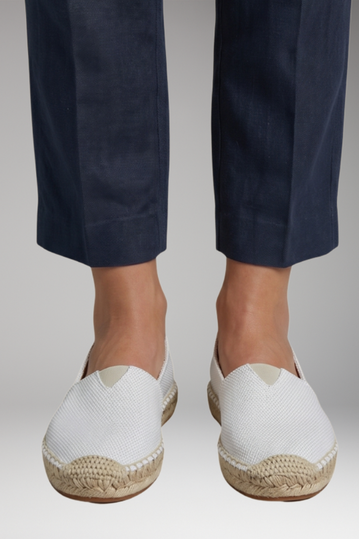 Women's Orthopedic Espadrilles with Woven Sole and Tailored Fit