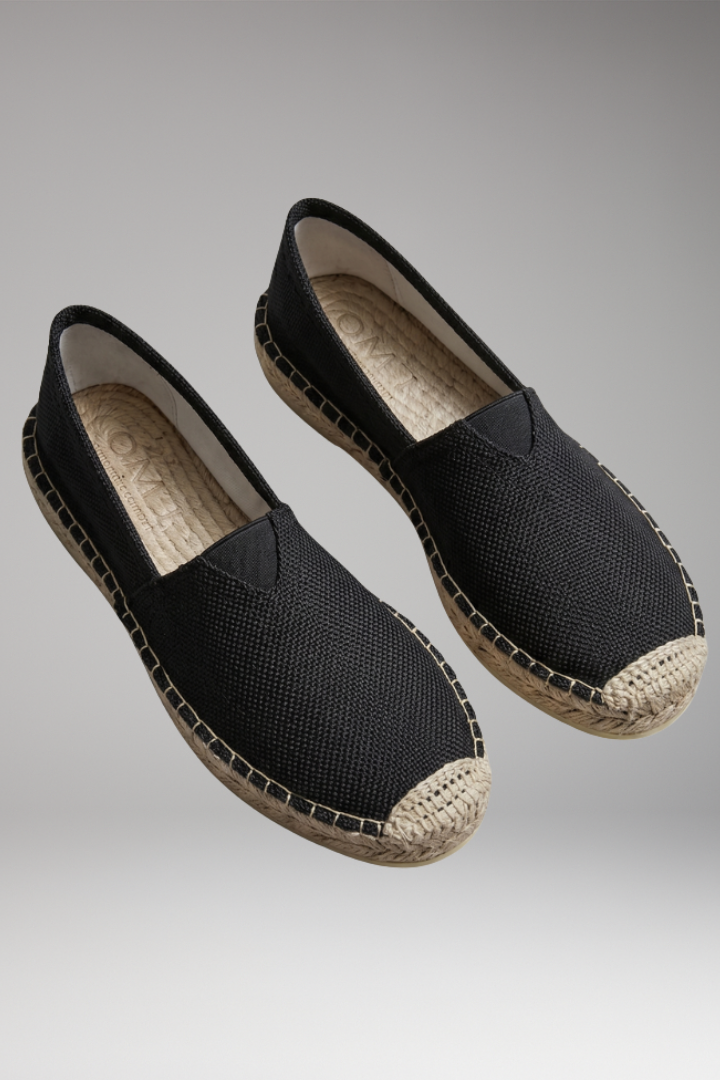 Women's Orthopedic Espadrilles with Woven Sole and Tailored Fit