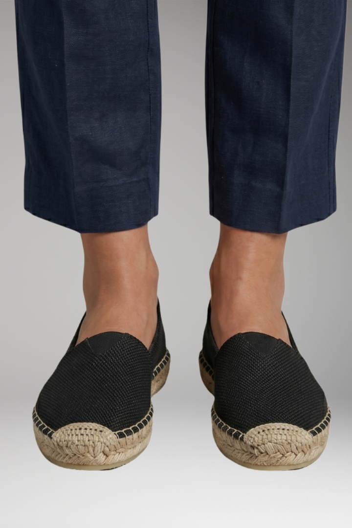 Women's Orthopedic Espadrilles with Woven Sole and Tailored Fit