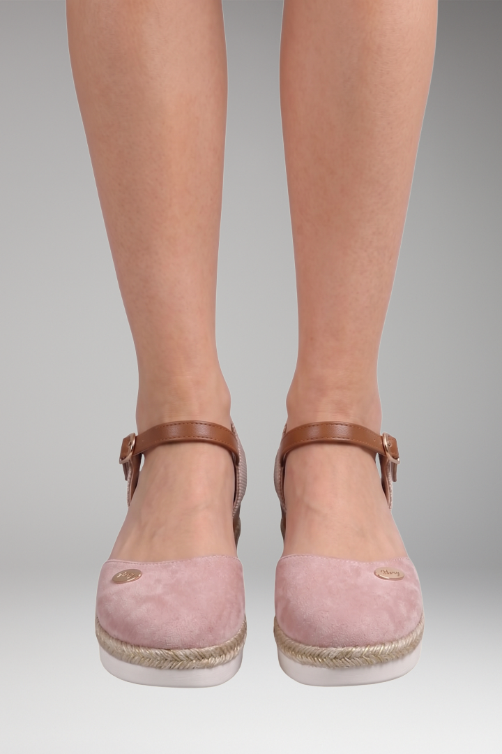 Women's Orthopedic Espadrilles with Woven Soles and Contoured Footbeds