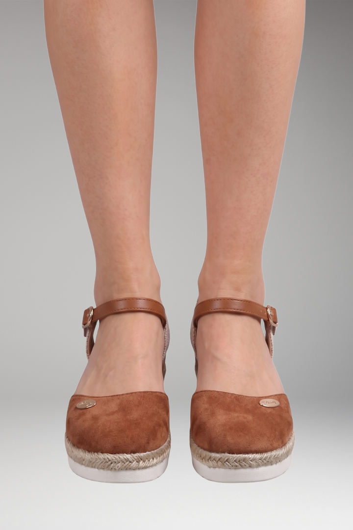 Women's Orthopedic Espadrilles with Woven Soles and Contoured Footbeds