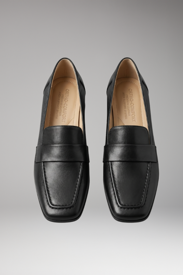 Women's Orthopedic Loafers with Arch Support and Shock Absorption
