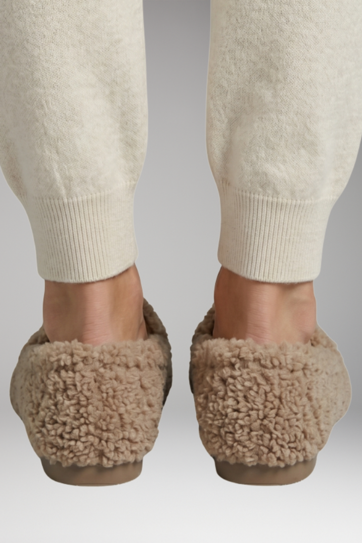 Women's Orthopedic Loafers with Cozy Warmth and Non-Slip Safety