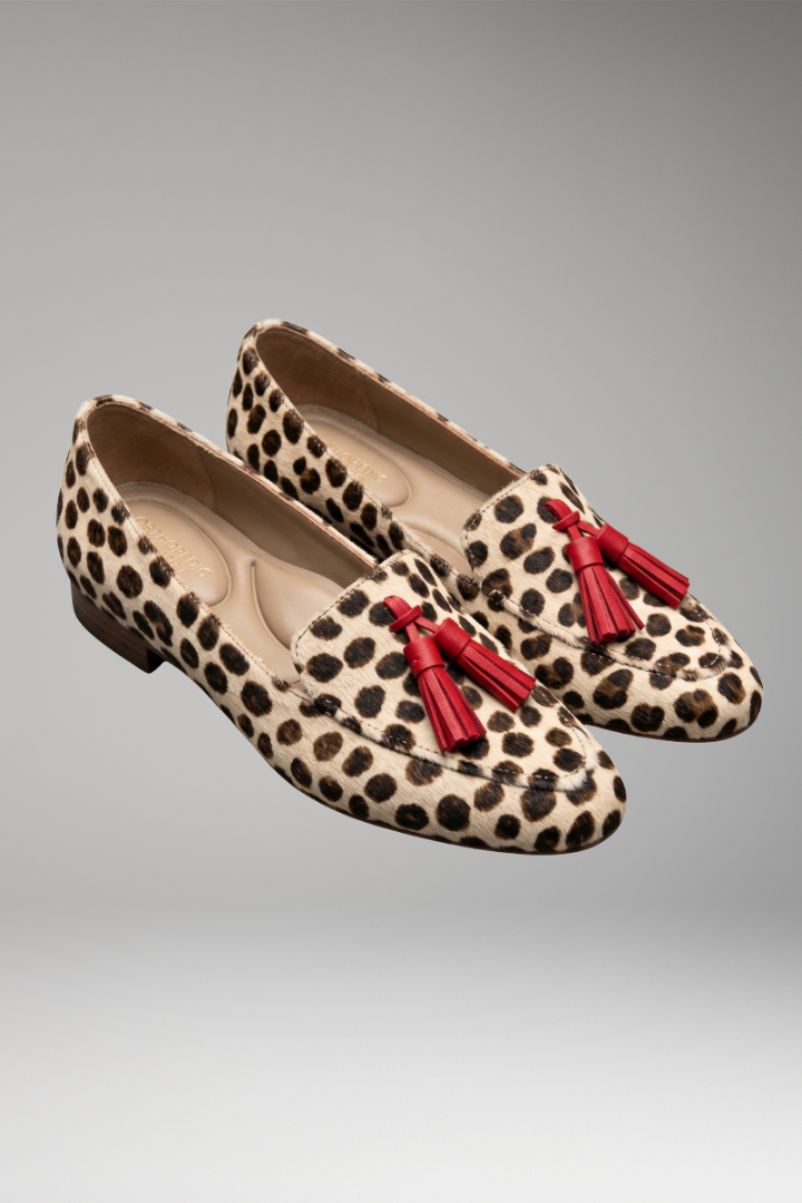 Women's Orthopedic Loafers with Cushioned Footbed and Flexible Fit