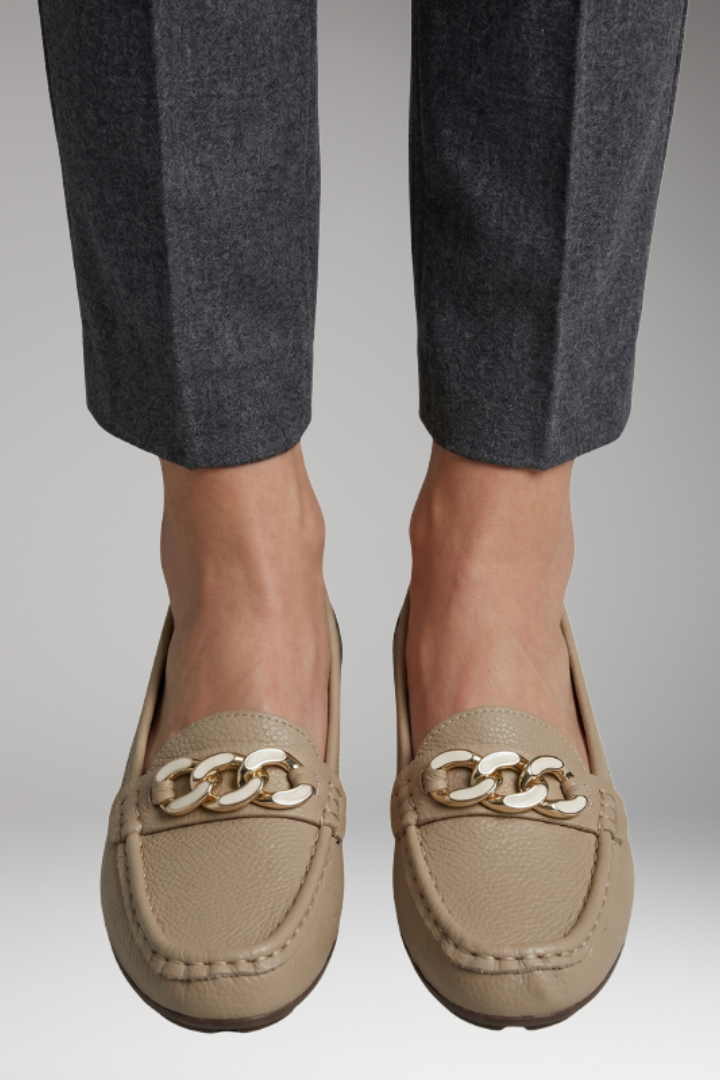 Women's Orthopedic Loafers with Cushioned Insole and Durable Anti-Slip Sole